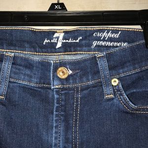 7 for All Mankind Cropped Gwenevere Jeans